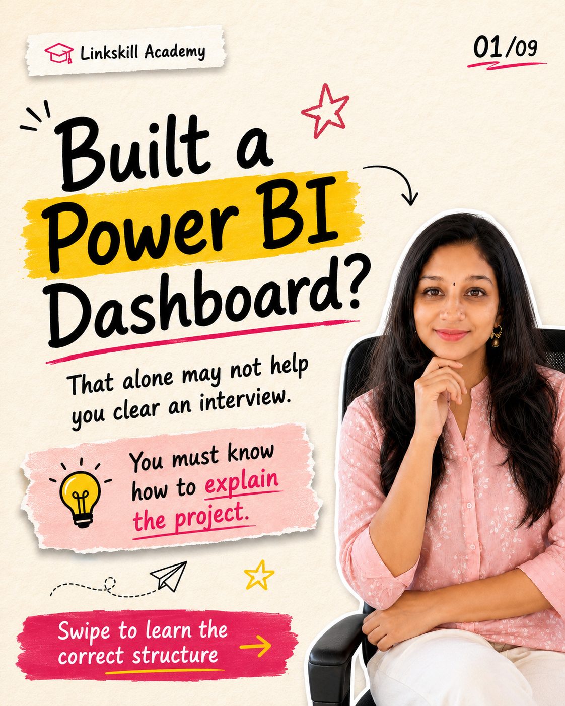 Built a Power BI dashboard? That alone may not help you clear an interview — you must know how to explain the project