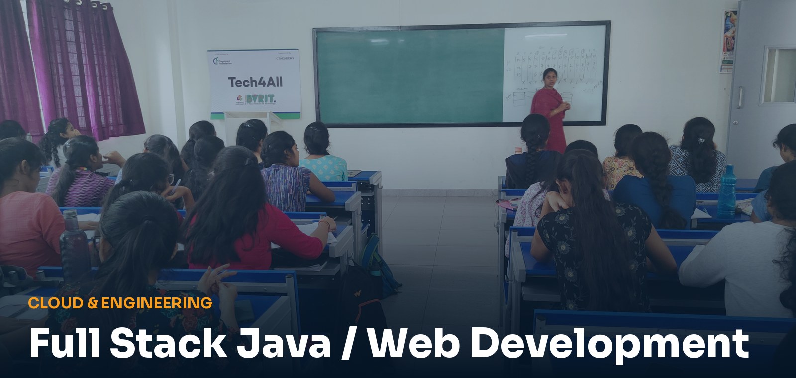 Full Stack Java / Web Development live training session at Linkskill Academy