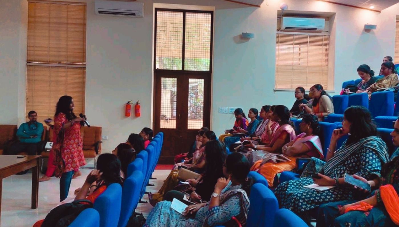 Faculty / staff training session