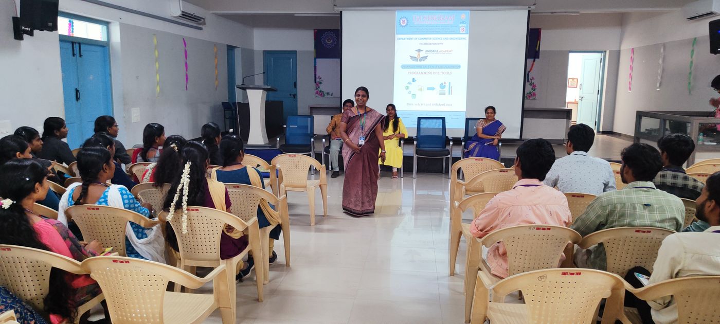 3-Day Value-Added Course on BI Tools — Jai Shriram Engineering College × Linkskill Academy
