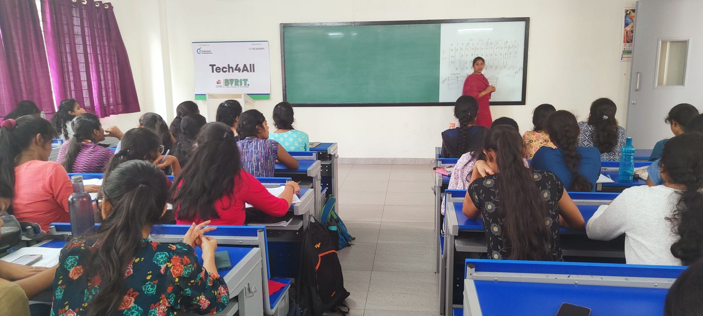 Tech4All initiative — Cognizant Foundation × BVRIT