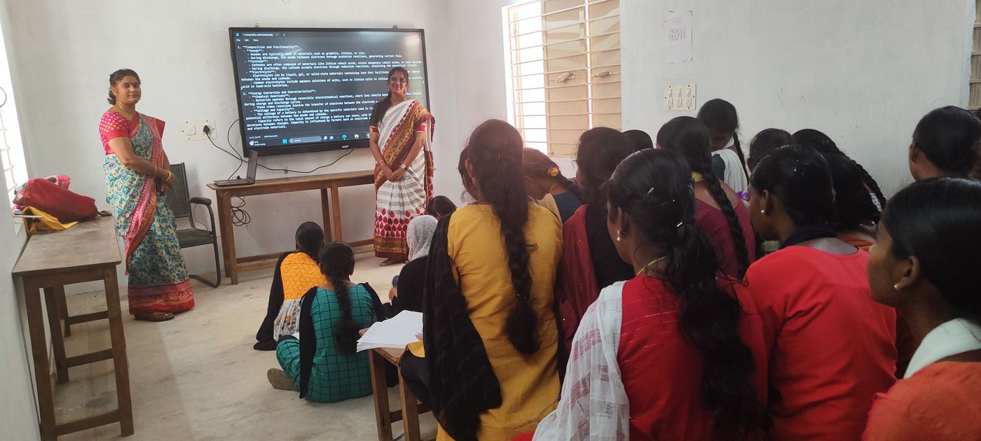 Hands-on technical training session