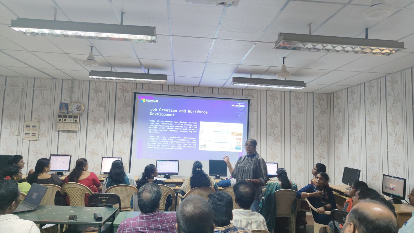 Workforce development session — in partnership with Microsoft & Accenture content